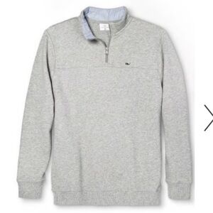 Vineyard Vines Target gray quarter zip